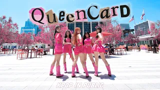 [KPOP IN PUBLIC LA] (G)I-DLE ((여자)아이들) - 'QUEENCARD (퀸카)' | Dance Cover by PLAYGROUND