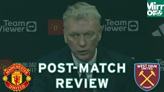 Man Utd 3-0 West Ham | Premier League | David Moyes | "PLAYED BETTER THAN WHEN WE BEAT THEM"