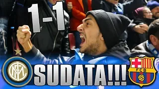 The Champions..INTER 1-1 BARCELLONA | SAN SIRO LIVE REACTION GOL HD