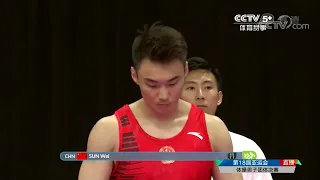 Sun Wei - Still Rings - 2018 Asian Games TF