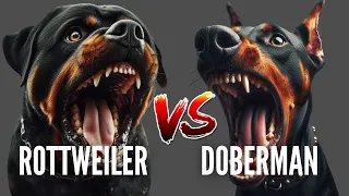 Rottweiler vs Doberman: Who's the better protector?