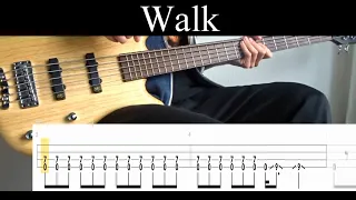 Walk (Pantera) - Bass Cover (With Tabs) by Leo Düzey