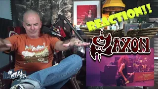 SAXON "THERE'S SOMETHING IN ROSWELL" Old Rock Radio DJ REACTS!!