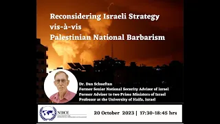 Reconsidering Israeli Strategy vis-à-vis Palestinian National Barbarism