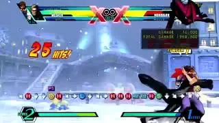 [UMVC3] Wesker/Vergil/Strider Test Combo