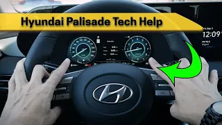 2023 Hyundai Palisade Steering Wheel And Cluster