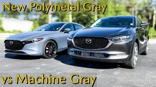 There’s a New Gray in Town | Mazda Machine Gray vs Polymetal Gray Exterior Colors