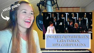 DIMASH QUDAIBERGEN, LARA FABIAN, AIDA GARIFULLINA "Ti Amo Cosi" Finnish Vocal Coach Reacts