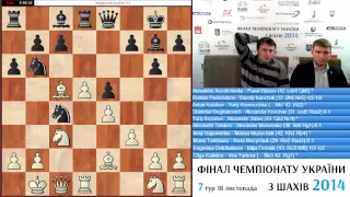 Олександр Ковчан коментує партію 7 туру проти Богдановича