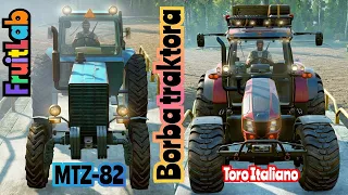 Borba traktora | MTZ-82 protiv Toro Italiano Pyro