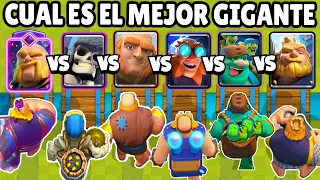 CUAL ES EL MEJOR GIGANTE? | OLIMPIADAS de GIGANTES | NUEVO GIGANTE | CLASH ROYALE