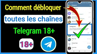 Débloquer toutes les chaînes de télégram|réparer cette chaîne ne peut pas être affichée sur Telegram