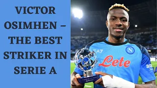 VICTOR OSIMHEN WINS THE BEST STRIKER AWARD OF 2022/23 SERIE A SEASON #victorosimhen #seriea