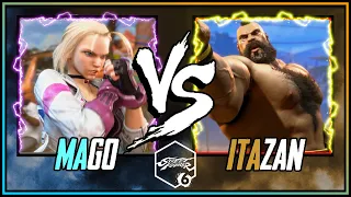 SF6 ➣ ITAZAN ( ZANGIEF ) VS MAGO ( CAMMY )