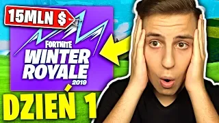 🔴 FORTNITE WINTER ROYALE (DZIEŃ 1)