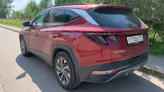 Hyundai Tucson - проверим полем и трассой. Начальный мотор - топовое оснащение Хендэ Туссан  2021