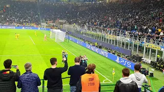 U.C.L. 2021/2022 INTER-SHERIFF 3-1 (Dzeko gol live 4K)