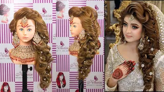 Full Tutorial || Kashees Advance Bridal Hairstyle || Konain Beauty Salon