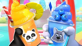 Rainbow Juice Song🌈 | Colors Song | Fun Sing Along Songs | Kids Song | Kids Cartoon | BabyBus