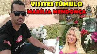 visitei o túmulo de Marília mendonça onde ela está sepultada