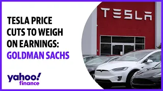 Tesla price cuts to weigh on earnings: Goldman Sachs