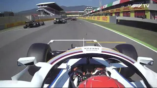Russell Onboard Restart at Tuscany GP