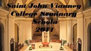 I Love The Lord - Saint John Vianney College Seminary Schola