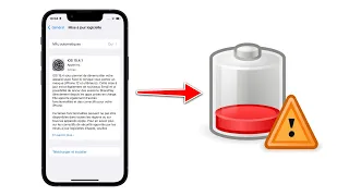 Pourquoi l’AUTONOMIE de l’iPhone CHUTE Après CHAQUE Mise à Jour