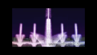 30m-40m size floating music fountain
