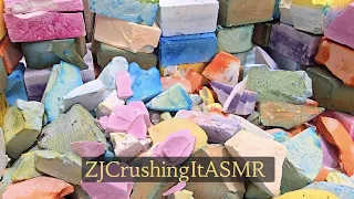 50 Mixed Dyed Blocks | Oddly Satisfying | ASMR | Thank you 10K🥳