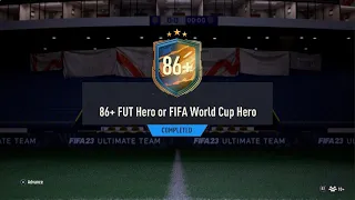 FIFA 23 86+ FUT HERO OR FIFA WORLD CUP HERO