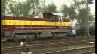 Popis lokomotivy 731 a hydromechanického přenosu na MV voze ř. 809, 810