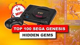 Top 100 Sega Genesis Hidden Gems in 10 Minutes