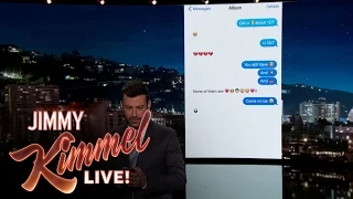 Jimmy Kimmel Texts His Niece About One Direction Split