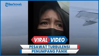 Detik-detik Pesawat Rute Jakarta Medan Turbulensi Penumpang Panik