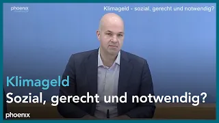 Bundespressekonferenz: Klimageld – Wir zeigen, dass es möglich ist!