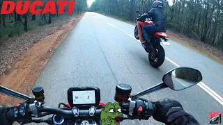 Ducati StreetFighter v4s & Ducati 1299s Panigale - Hill Run