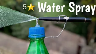 How to make a mini water sprayer at home. very very  easily 💦