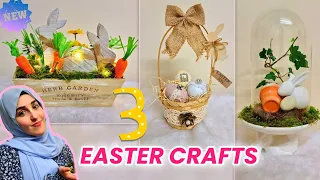 3 *NEW* EASTER CRAFT IDEAS 🐰 DIY Gifts, To Sell & 2023 Decor 🥕 Egg, Basket & Centerpiece Decorations