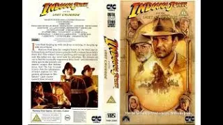 Original VHS Opening and Closing to Indiana Jones and the Last Crusade UK Rental Tape