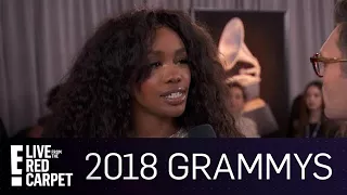 SZA Talks Overcoming Her Shyness at 2018 Grammys | E! Red Carpet & Award Shows