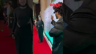 Arjun Kapoor TEASES Tejasswi Prakash with Naagin gesture on the red carpet #shorts #arjunkapoor