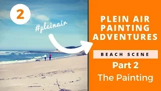 Plein Air Painting Setup and Lesson Part 2 (On the Beach)