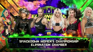 WWE 2K23 - Women's Elimination Chamber Match for the Smackdown Women's Championship
