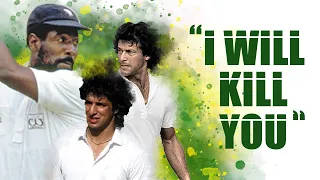 When Viv Richards Threatened Wasim Akram & Imran khan betrayed his protégé | Pakistan v West Indies