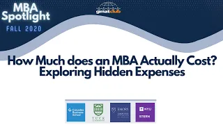 How Much an MBA Actually Costs? Exploring Hidden Expenses | Student Panel | MBA Spotlight Oct 2020