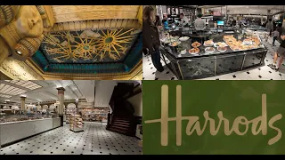 Harrods Luxury Food Halls and Department Store in London UK