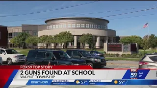 2 Wayne Township students arrested after loaded guns found in backpacks