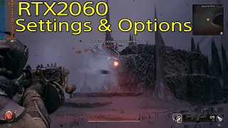 Remnant 2 PC setting & options + RTX2060 benchmarking.