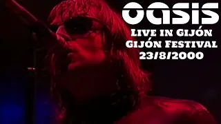 Oasis - Live in Gijón, Gijón Festival, 23/8/2000